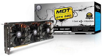 KFA2 GeForce GTX 580 MDT X4